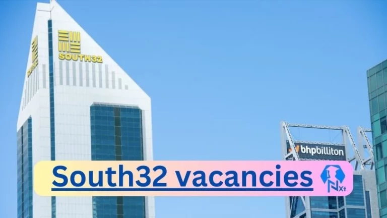 7X Nxtgovtjobs South32 Vacancies 2024 @www.south32.net Career Portal