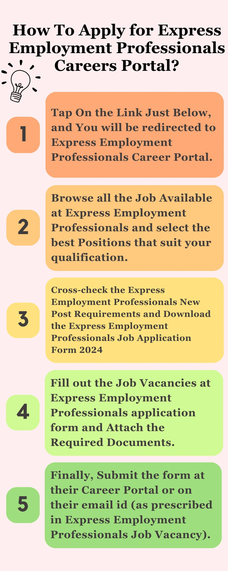How To Apply for Express Employment Professionals Careers Portal?