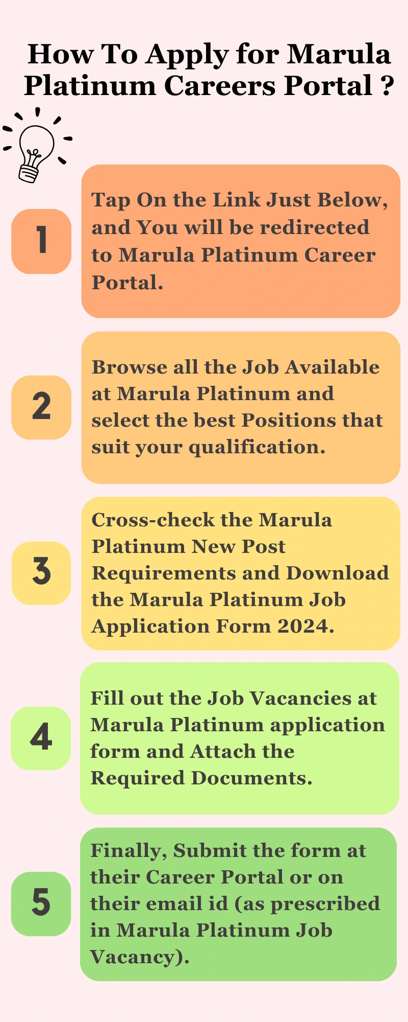 How To Apply for Marula Platinum Careers Portal ?
