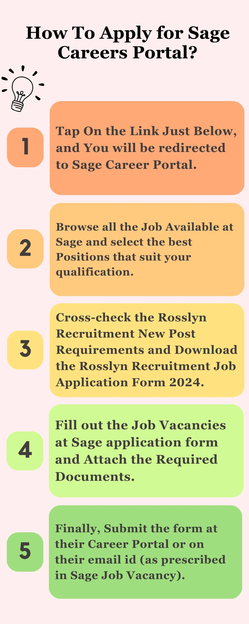 How To Apply for Sage Careers Portal?